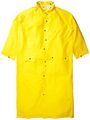 Mcr Safety 260cx2 60-inch Classic Plus Pvc Polyester Corduroy Collar Ridercoat With Detached Hood Yellow 2x-large 