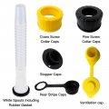 3pcs Universal Gas Can Nozzle Spout Replacement Kit Old Style For Vent Plug Please Drill A 1 2 Hole Into The N Push The