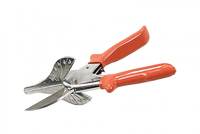 Toolusa 9 Angle Shear Cutter Precision Marked Plate 45a -120a Comfort Grip Rubber Handles Safety Lock