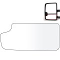 Towing Mirror Glass Left Side Lower Convex For Chevy Silverado Gmc Sierra 1500 2500 3500 Non Heated No Arrow Lights With 