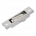 Uxcell 11 5mm Dia Bearing Steel Electroplating Double Flat Wheel Sliding Door Window Pulley 2pcs