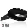 Ma1320213 Factory Style Driver Left Side Mirror Manual Folding Power Adjust Heated Glass Turn Signal Compatible With Mazda 5