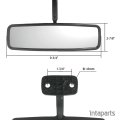 9-3 4 X 2-7 8 Rear View Convex Mirror Universal Fit On Tractor Loader Truck Rtv Utv