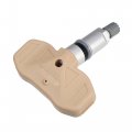 X Autohaux 4pcs Tpms Sensor 15114379 For Chevrolet Tahoe Gmc Sierra 2005-2006 Plastic Beige