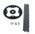 Non O Ring Chain Sprocket Black For 1986-1987 Honda Trx250r 250r 12 39 96l