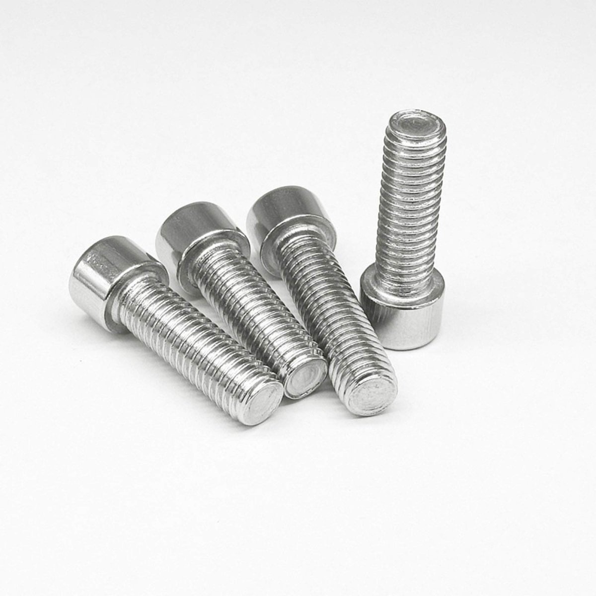 10 Pcs M10 1 5x50mm Stainless Steel Hex Socket Head Cap Screws Din 912 Inner Bolts Silver Tone