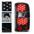 Amerilite For 2000-2006 Chevy Tahoe Suburban Gmc Yukon Dark Black Led Replacement Brake Tail Lights Set Passenger And Driver