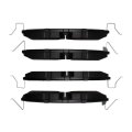 Front Disc Brake Pads For Ford Police Interceptor Sedan Utility 2013 To 2019 Semi Metallic Friction 2 42 Inner Pad Height 7 09 