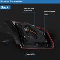 Ocpty Tail Light Assembly Pair Replacement For 2012-2014 Toyota Camry