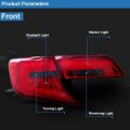 Ocpty Tail Light Assembly Pair Replacement For 2012-2014 Toyota Camry