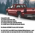 Tail Light Brake Lamp Fit Chevy Silverado 1500 2014-2018 Silverado 2500 Hd 3500 2015-2019 Gmc Sierra With Dually Wheels W O