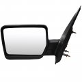 Side View Mirror Driver Left Fit For 2004-2008d For F-150 Power Foldaway-textured Black Replacement Exterior Oe 4l3z-17683bab 