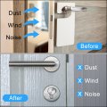 Uxcell Weather Stripping Door Seal 3 Meters X 10mm Self Adhesive Rubber Strip For 8-9mm Gap Window And Soundproofing Frame