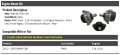 Engine Mount And Transmission Kit 3 Piece For 2012-2016 Bmw 528i Rwd 2 0l 4-cylinder