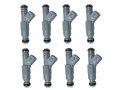 Set Of 8 Fuel Injectors For Camaro Z28 Firebird Trans Am Lt1 V8 24lb 4 Hole Upgrade