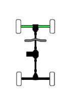 Atvpc Front Cv Axle Pair For Arctic Cat 300 1998-2001 500 2001 4x4