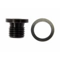 Engine Oil Drain Plug For Audi A7 Quattro 2012 2013 2014 2015 Pieces With 5 Washers Black Steel Aluminum Allen Key Head