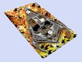Lava Skull Decorative Switchplate Cover 
