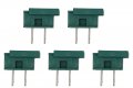 Creative Hobbies Spluggr Easy Snap On End Plug For Spt-1 Wire Residential Grade Polarized Non-grounding 8 Amp 125 Volt Green 