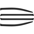 4pcs Side Window Deflectors For 2011 2017 Toyota Sienna Outside Mount Rain Guards With Smoked Tint Tape On Shades Set 