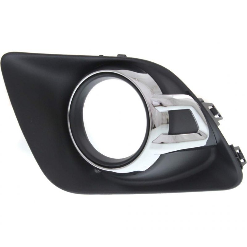 Fog Light Cover For Mitsubishi Outlander Sport Rvr 2011 2012 Driver And Passenger Side Pair Set Chrome Garnish Dot Sae