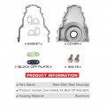 A-premium Engine Timing Cover Kit With Gasket Compatible Chevy Silverado Express Tahoe Corvette Camaro Gmc Yukon Sierra Savana