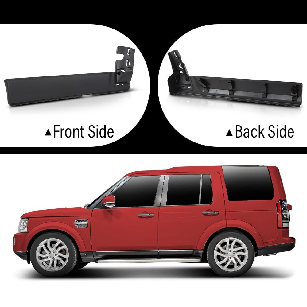 Rear Left Door Finish Molding Lower For Land Rover Lr3 Discovery 3 2005 2009 And Lr4 4 2010 2016 Black Part Number Lr010624