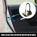 Uxcell Rear Left Side Power Door Lock Actuator Motor With Cable For Saturn Vue 2008-2010 Chevrolet Captiva Sport 2012-2015 No