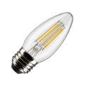 Decorative Chandelier Antique Filament Led Light Bulb 4w B11 Shape E26 Base Dimmable 3000 Kelvin 6 Pack Model 20600 S21285 