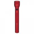 Maglite Heavy-duty Incandescent 3-cell D Flashlight In Display Box Red