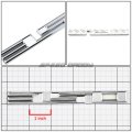 Auto Dynasty 2 X Metal Emblem Decal Logo Trim Badge 350 Silver