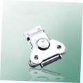 Homsfou Butterfly Buckle Stainless Steel Latch Packing Box Lock Clamp Spring Loaded Closure Load Wooden Clip Cylinder