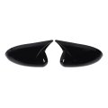 Glossy Black Rearview Mirror Cover Cap With Protective Side For Zn8 Zd8 2021 To 2024 Crafted From High Strength Abs Material