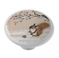 Gotham Decor Asian Style Winter Squirrel Drawer Cabinet Knob 