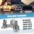 X Autohaux Belt Tensioner Pulley Assembly No 1662031012 16620-31013 16620-31010 16620-31011 For Toyota Tacoma 2005-2015 Tundra