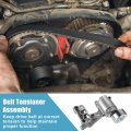 X Autohaux Belt Tensioner Pulley Assembly No 1662031012 16620-31013 16620-31010 16620-31011 For Toyota Tacoma 2005-2015 Tundra