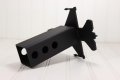 Custom Hitch Covers 12964-matte Black Stainless F-16 Cover 2