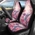 Tupalatus 4 Pack Car Seat Covers Back Protector Split Bench Cover Full Set Women Ladies Fashion Auto Accessories Decor All