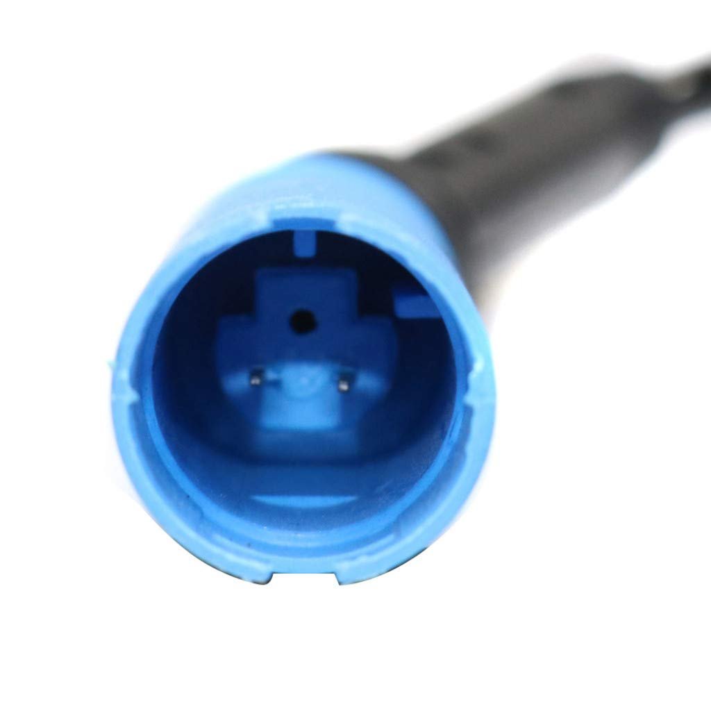 Abs Speed Sensor For Land Rover Range 2003 2004 2005 Front Driver Or Passenger Side 2 Female Terminals Pin Type 970mm Harness