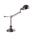 Sh Lighting 31186t-bn Brush Adjustable Task Table Lamp 25 W Nickel 