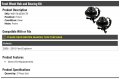 Front Wheel Hub And Bearing Kit 2 Piece Set Compatible With 2006-2010 Ford Explorer