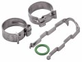 Jegs 130120 Ez Clip A C Hose End Fitting Kit -6 90 Degree 