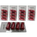 20pc Piece Chrysler Pt Cruiser Light Weight Aluminum Racing Lug Nuts 12x1 5 Red