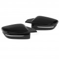 Fydun Lhd For G80 M3 Style Pair Side Rearview Mirror Caps Carbon Fiber Cover Replacement 3 4 5 Series G20 G22 G30 G11 G14