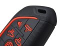 Silicone Rubber Remote Smart Key Fob Case Cover Protector Holder For 7 Buttons Chevrolet Corvette C8 2020 2021 To 2025