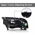 G-plus Headlights Compatible With 1994-2001 Dodge Ram 1500 1994-2002 2500 3500 Not Fit For Sport Model Van Models Driver