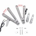 Httmt- Led Turn Signal Light Silver Rear Passenger Footrest Rearsets Bracket Compatible With 05-06 Hond Cbr600rr P N