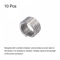 Uxcell Wire Thread Inserts 3 8-16 Unc 1 0d 304 Stainless Steel Helical Type Coiled Screw Repair Threaded Sleeve Sheath 10pcs