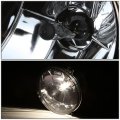 Auto Dynasty Compatible With Dodge Dakota Durango 4pcs Pair Of Black Housing Clear Corner Headlights Smoked Lens Fog Lights