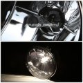 Auto Dynasty Compatible With Dodge Dakota Durango 4pcs Pair Of Black Housing Clear Corner Headlights Smoked Lens Fog Lights